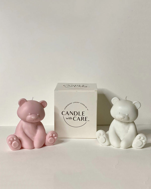 Sitting Teddy Candle