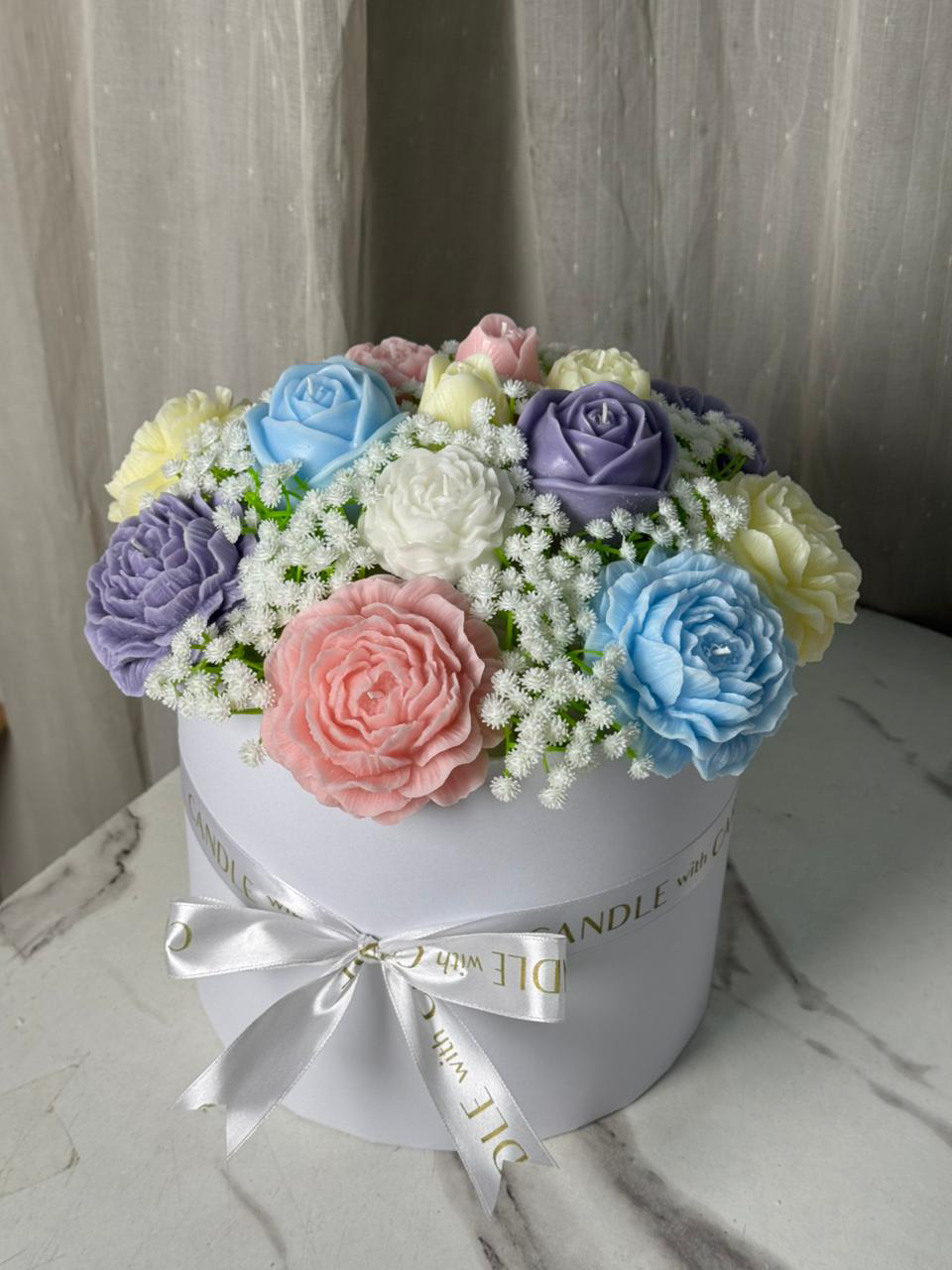 Chef's Pick 17 – Large Multi-Color Candle Bouquet