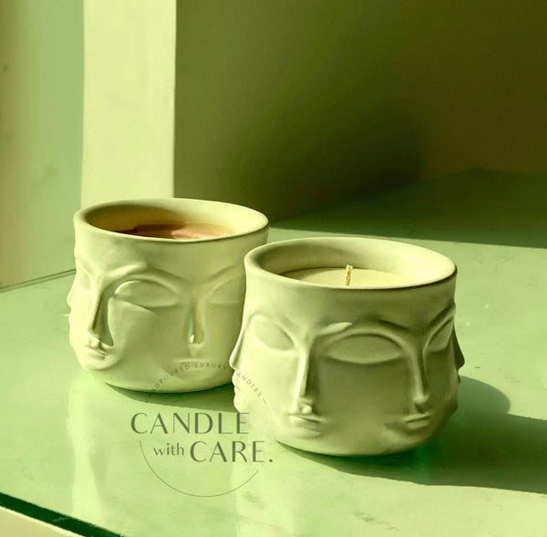 Visage Candle