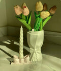 Coquette Set (Candle, Holder, & Vase)