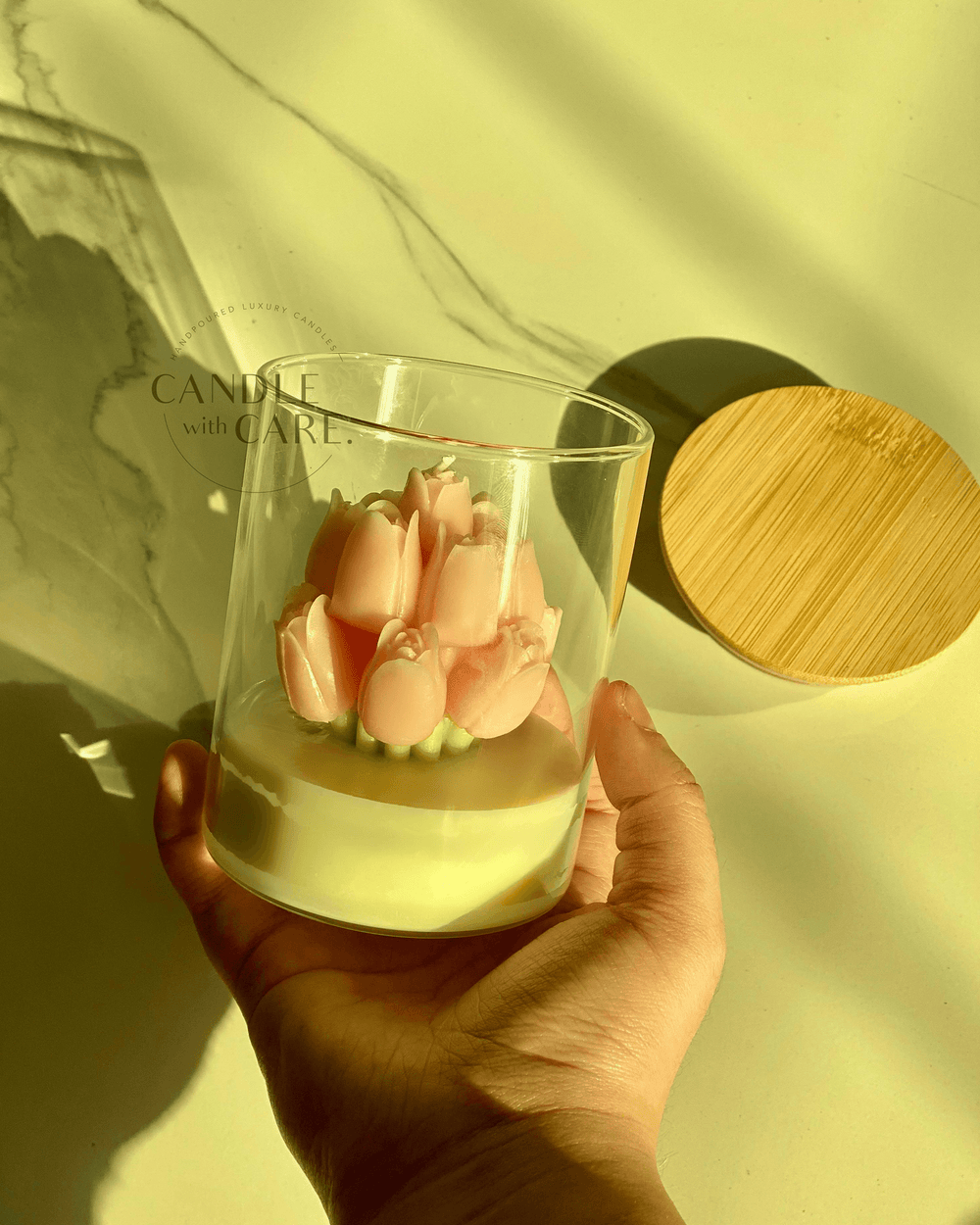 Tulips In A Glass