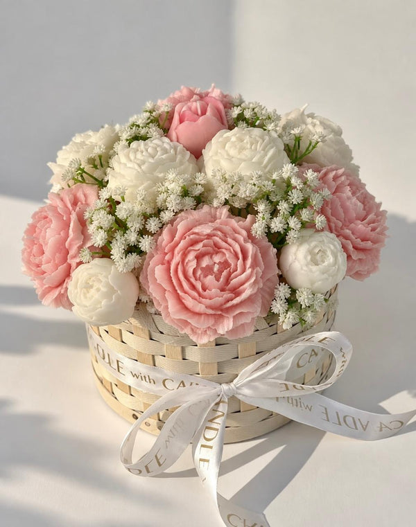 Signature Handwoven Basket Bouquet