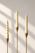 Spiral Taper Candle