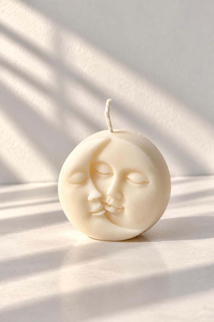 Sun and Moon Candle