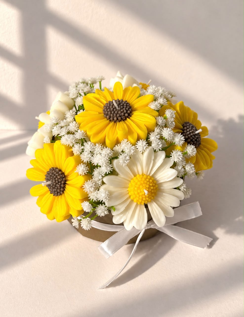 Sunflower & Daisy Mini Bouquet