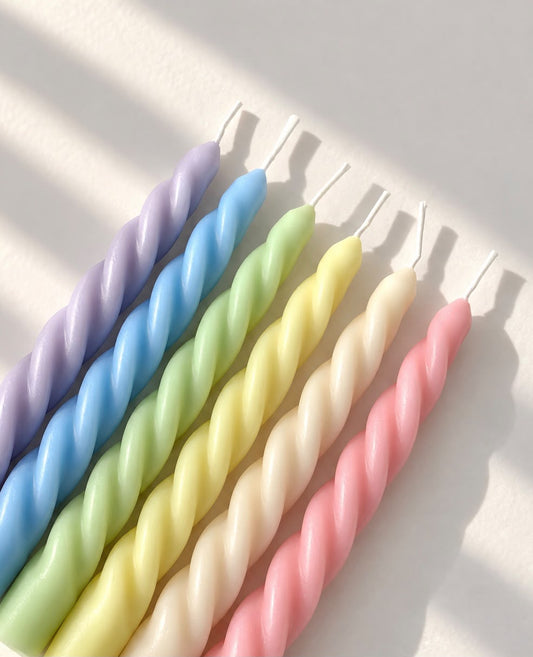 Twisted Taper Candle
