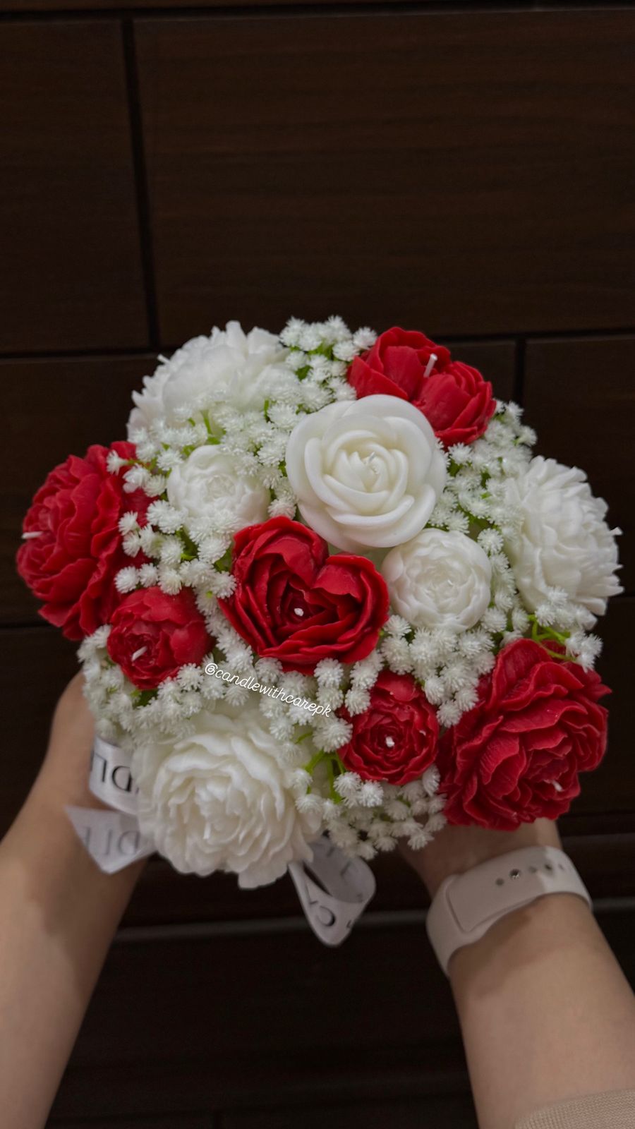 Valentine Candle Bouquet - Image 4