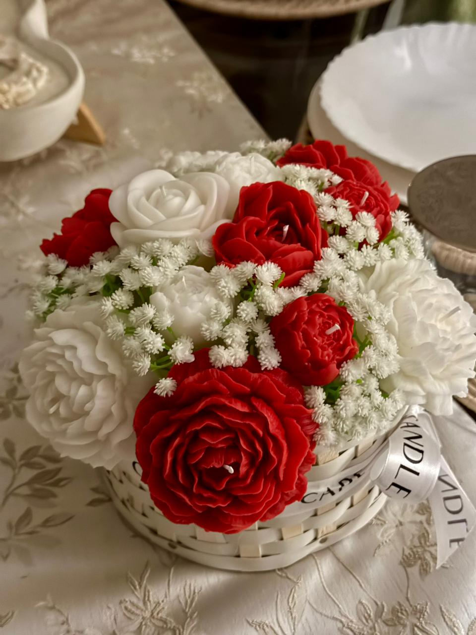 Valentine Candle Bouquet - Image 2