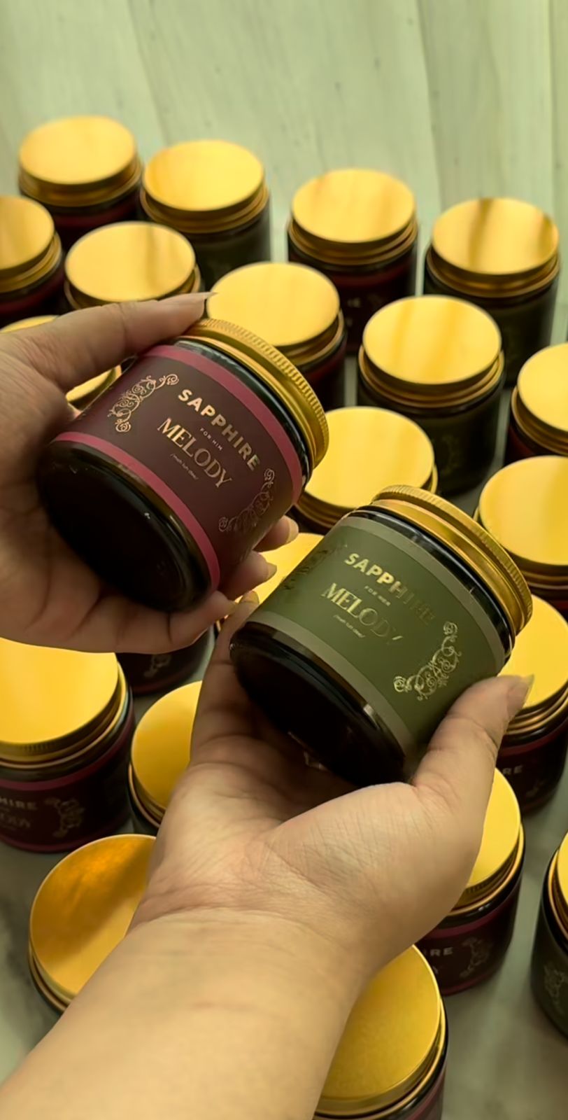 Luxury scented candles